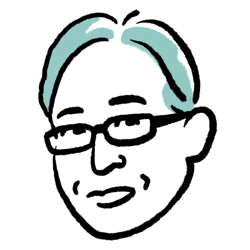 高梨氏の似顔絵